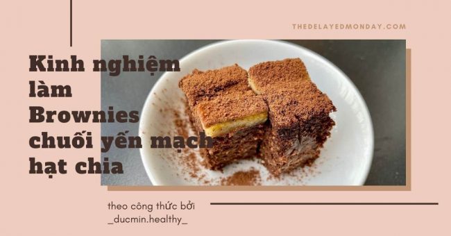 cong thuc brownies chuoi yen mach healthy cong thuc brownies chuoi yen mach