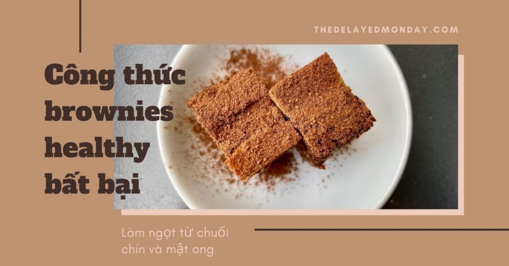 cách làm brownie bằng nồi chiên không dầu